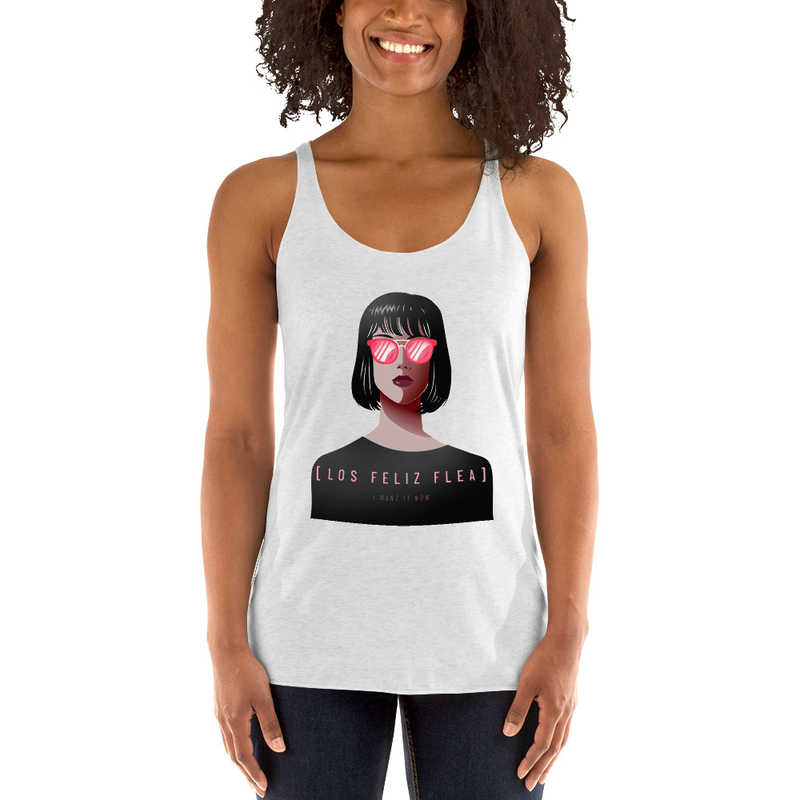 Los Feliz Flea Women's Racerback Tank