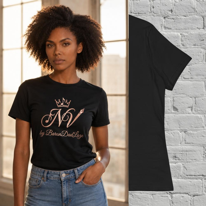 BaronDadLaze "Note & Verse" Women's Relaxed T-Shirt
