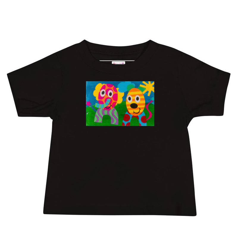 The Elephant & Cheetah - Baby Tee