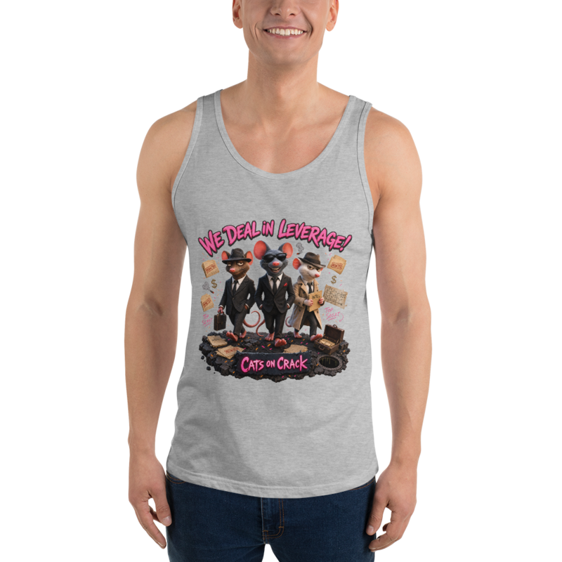 We Deal In Leverage Vest Tank
