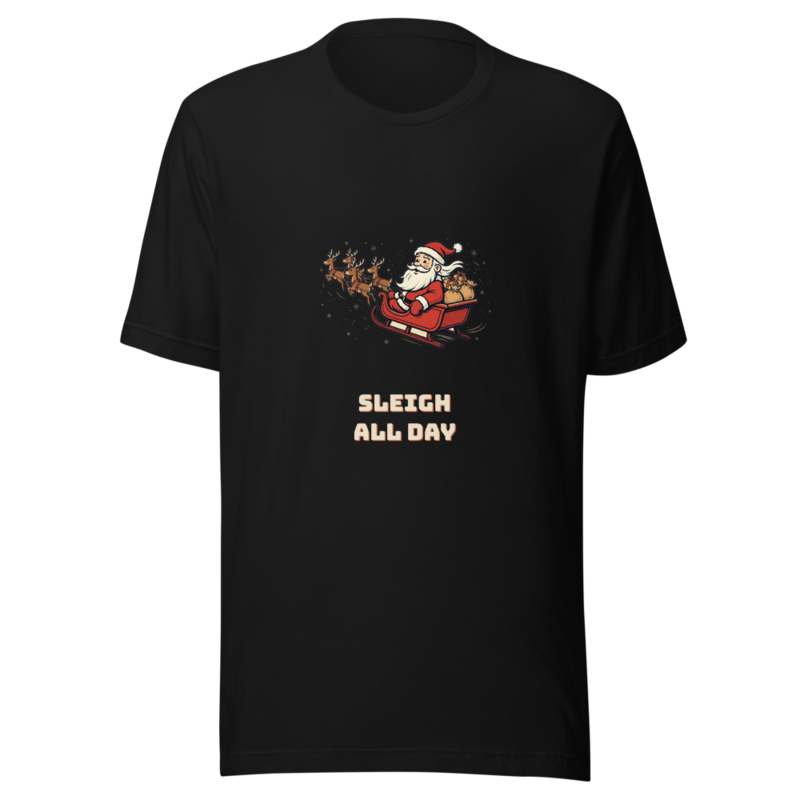RetroPuns — Sleigh All Day Tee