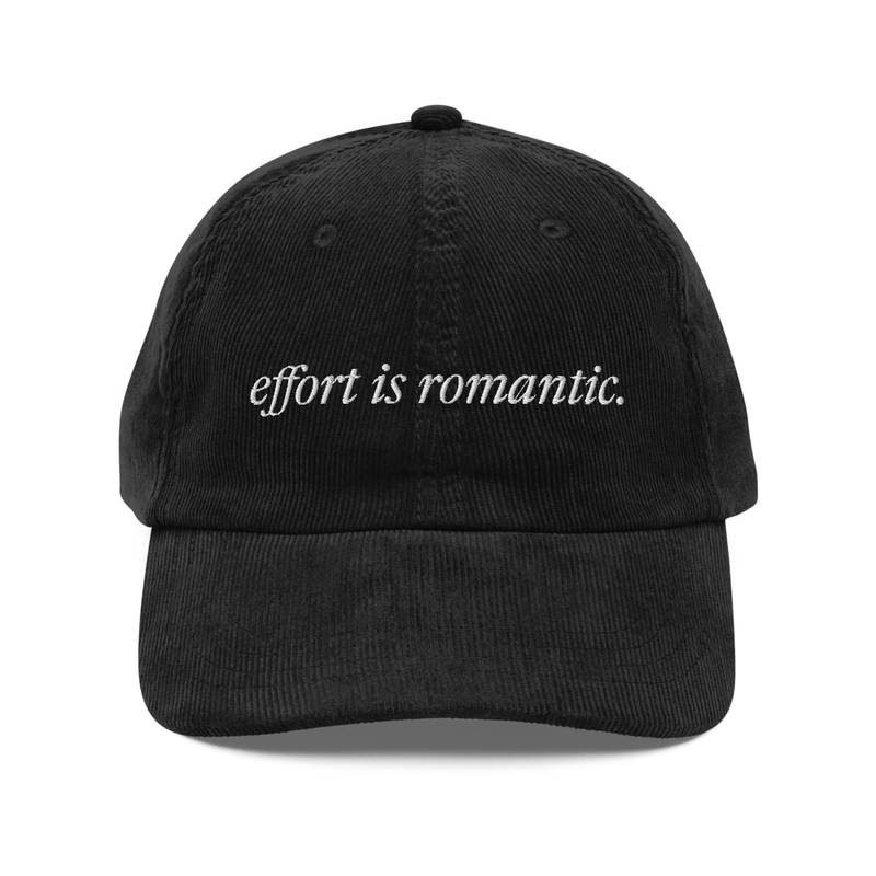 Vintage corduroy cap