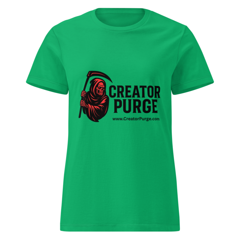 Women’s Creator Purge Logo Softstyle T-Shirt in Irish Green