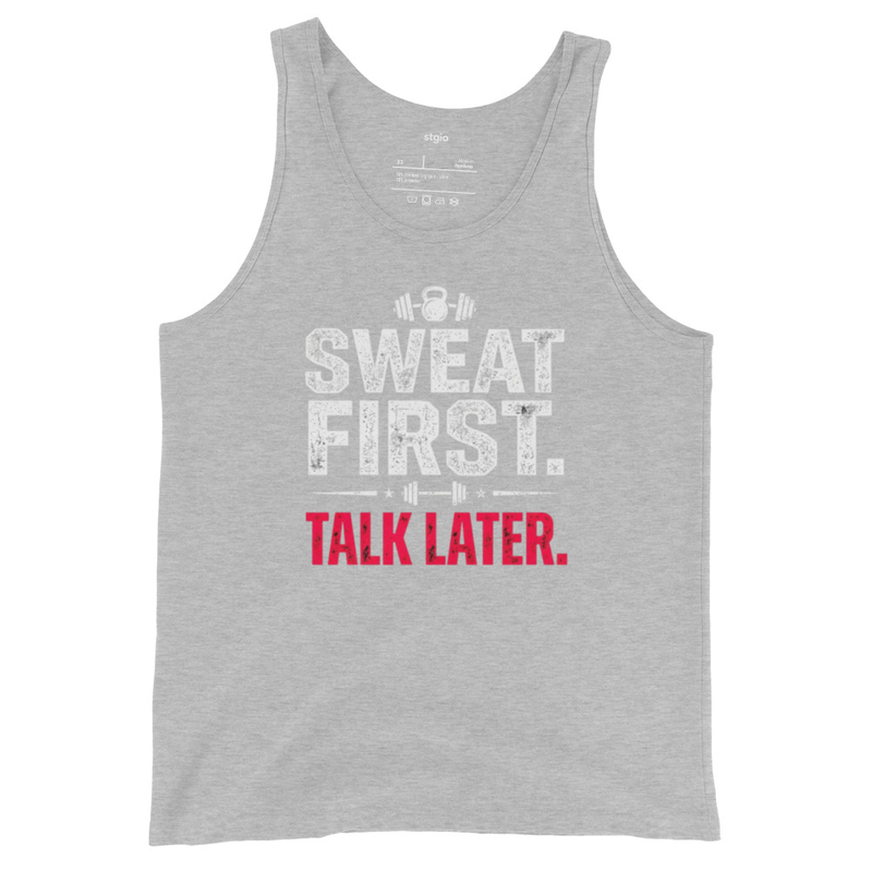 Sweat First Men's Tank Top – Image 4