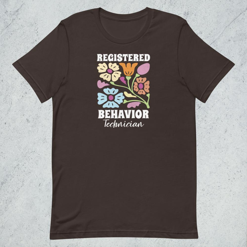 Registred Behavior Technician Funny Nurse Unisex t-shirt mockup 9