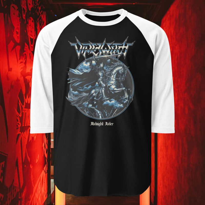 3\4 Baseball Tee - Midnight Rider (Unisex)