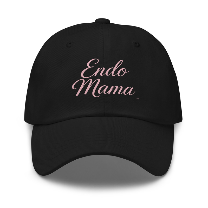 Endo Mama Black Dad Hat