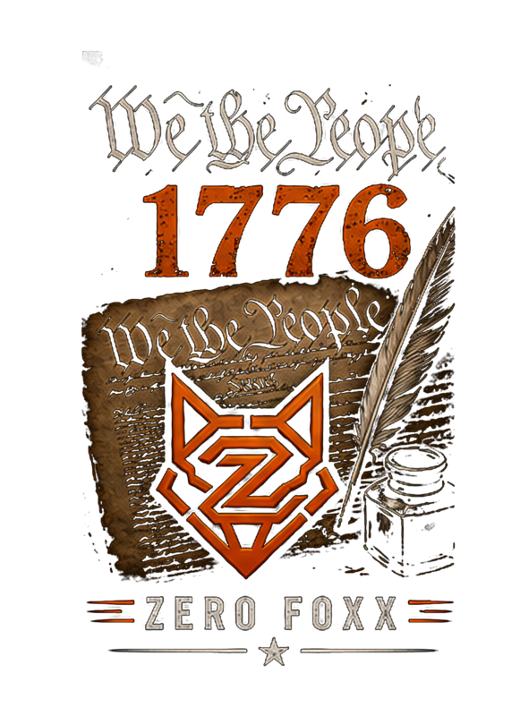 1776 — Parchment & Quill | Tee — Front Print