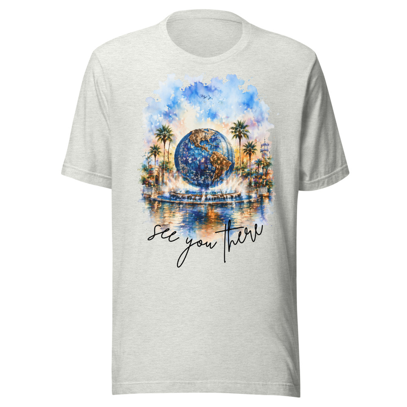 See You There Tee – S, Ash