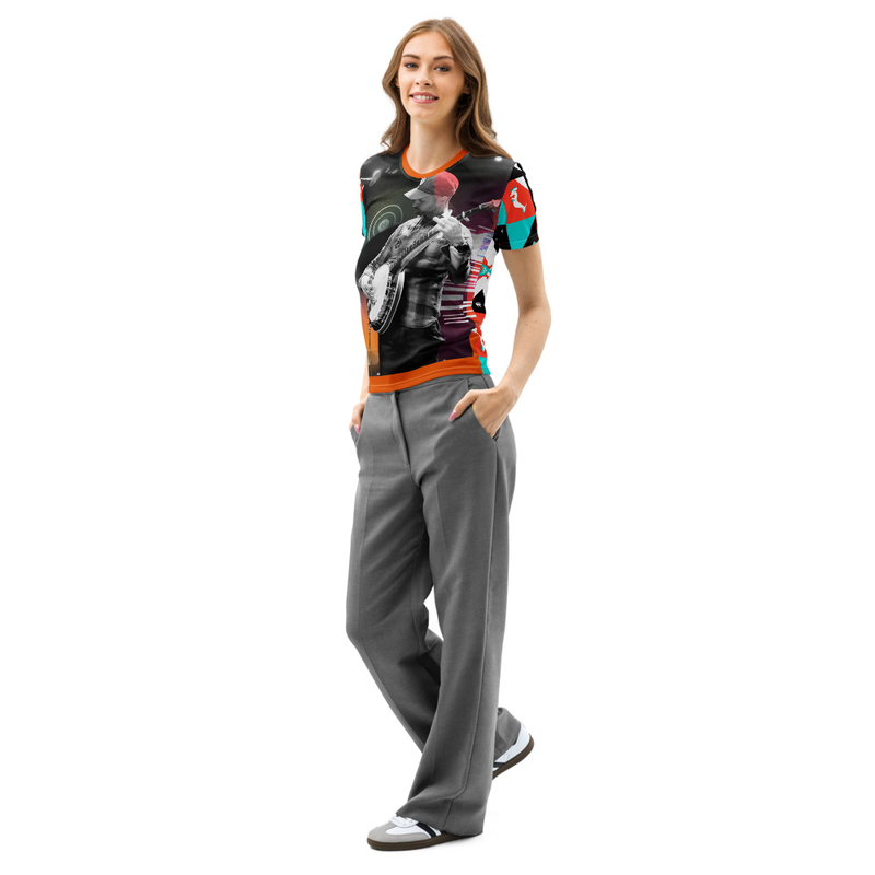 Women’s cotton crew neck t-shirt