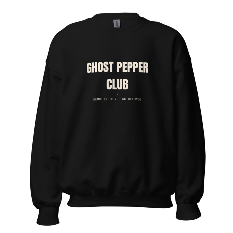GHOST PEPPER CLUB Crewneck mockup