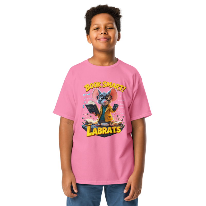 Nibbles Mcsqueak Book Smart Kids T-Shirt