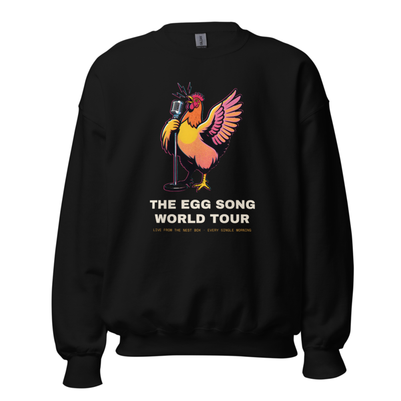 The Egg Song World Tour Crewneck (Artist Series) mockup