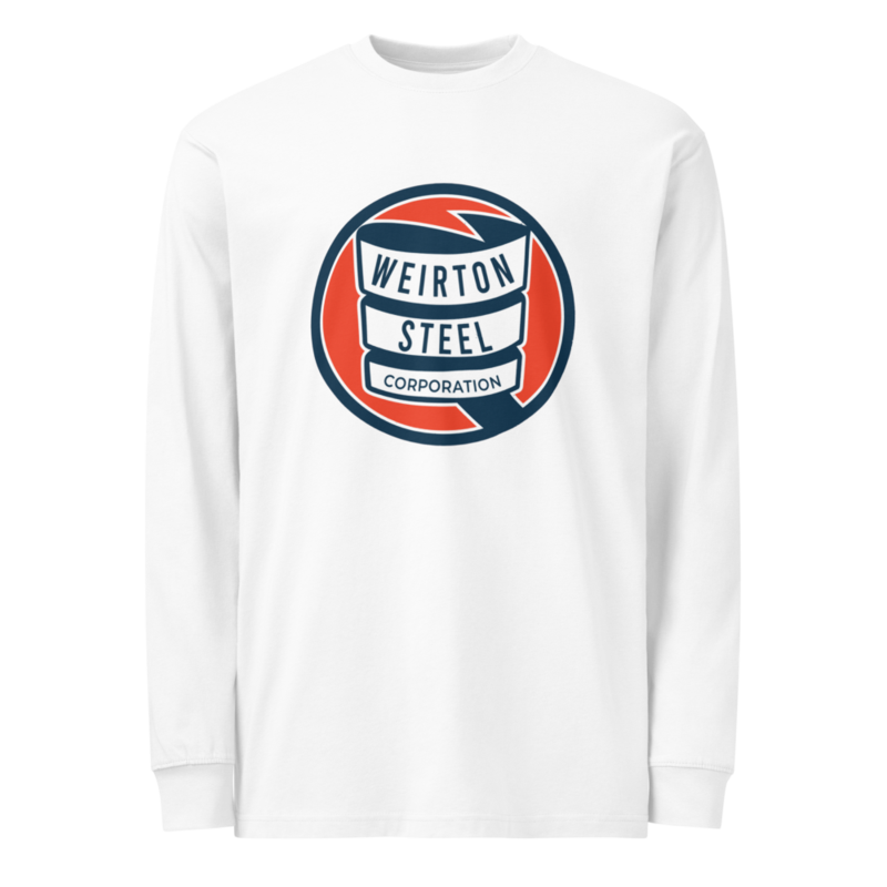 Weirton Steel Vintage Men's heavyweight long sleeve t-shirt New