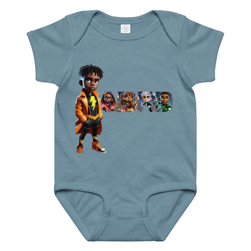 ADHD baby jersey bodysuit – Image 5