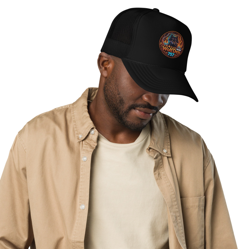 The WolfDen 757 Premier Foam Trucker