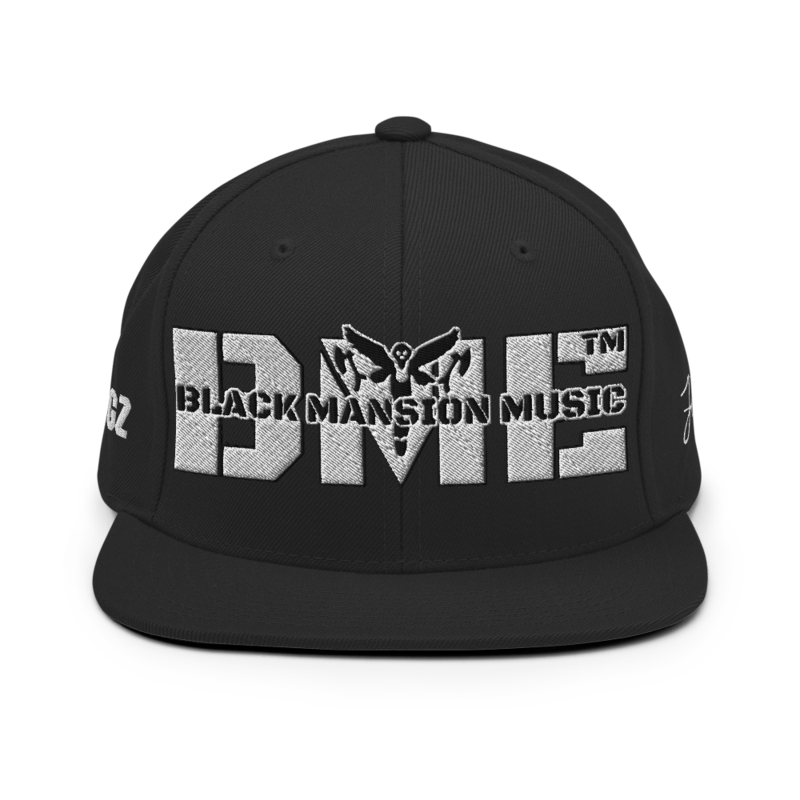 BLACK MANSION "BLACK OUT" - SNAPBACK HAT