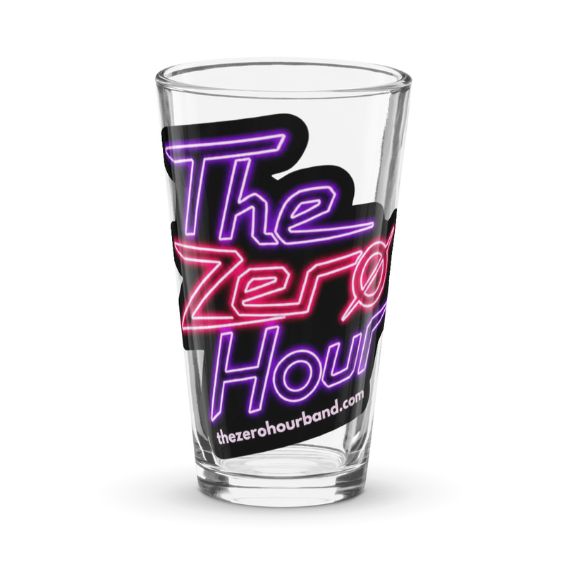 Shaker pint glass