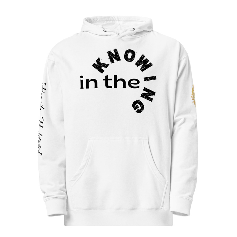 Soft Hoody - in the Knowing – S, White