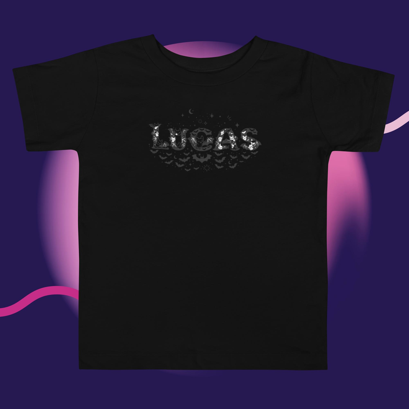 Lucas bat Toddler Short Sleeve Tee