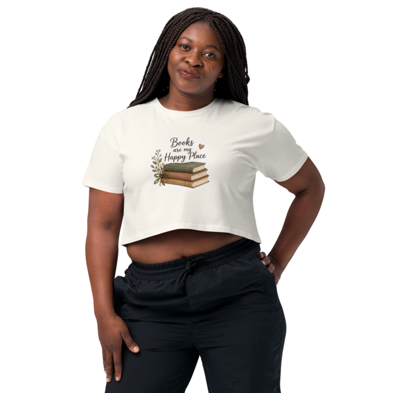 Happy Place Women’s crop top