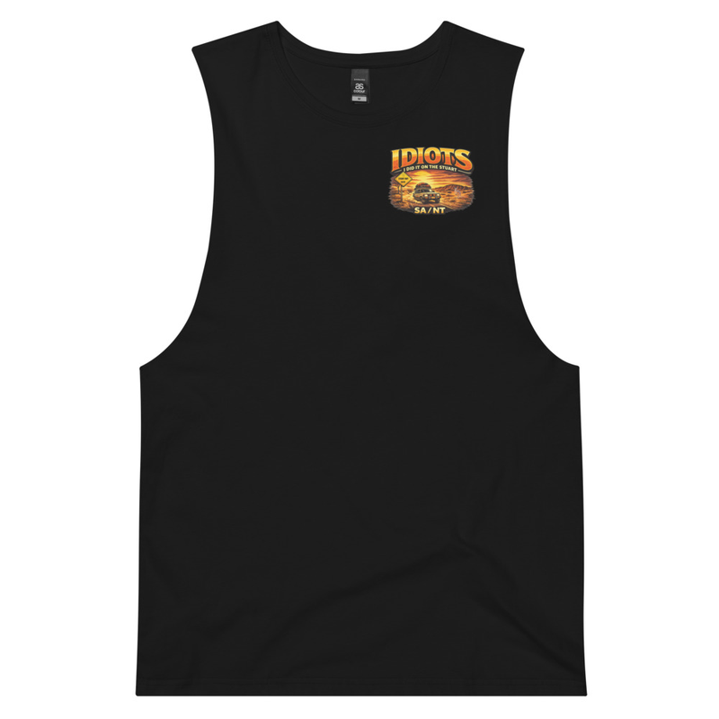 Men’s drop arm tank top – Image 2