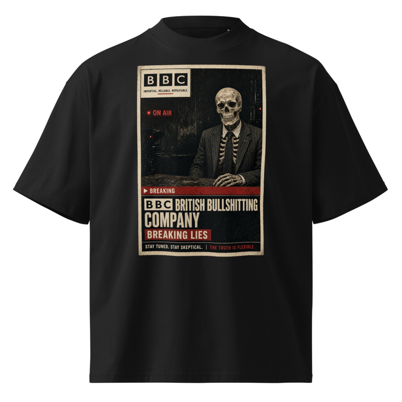 Breaking Lies oversized high neck t-shirt