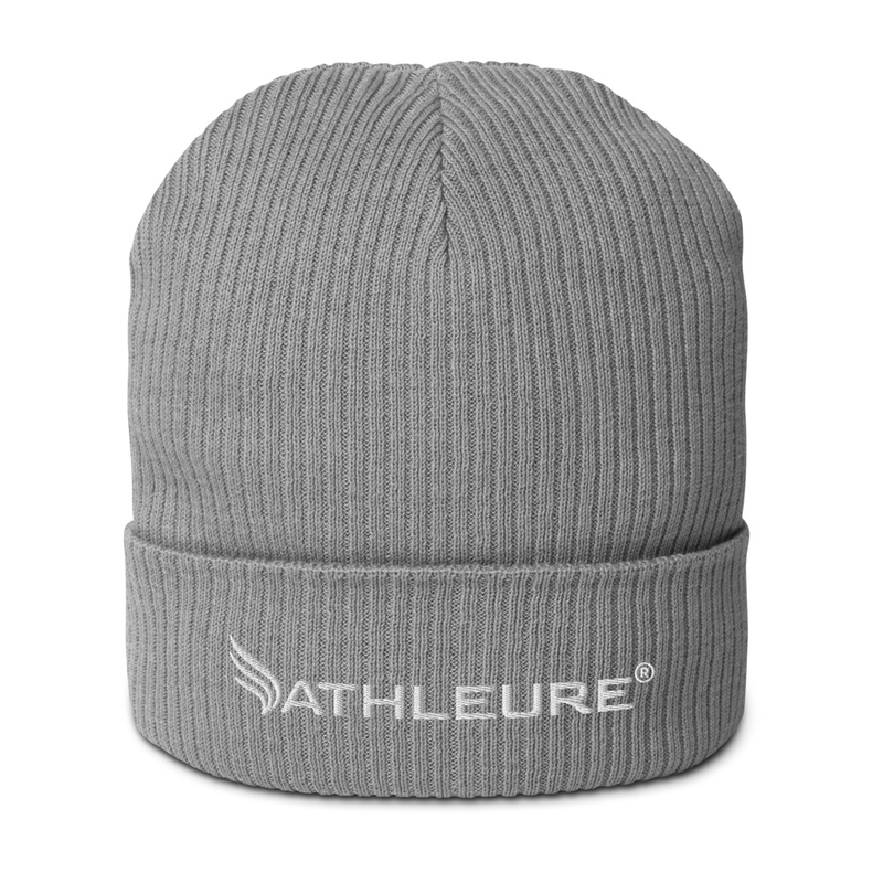 ATHLEURE® Organic ribbed beanie