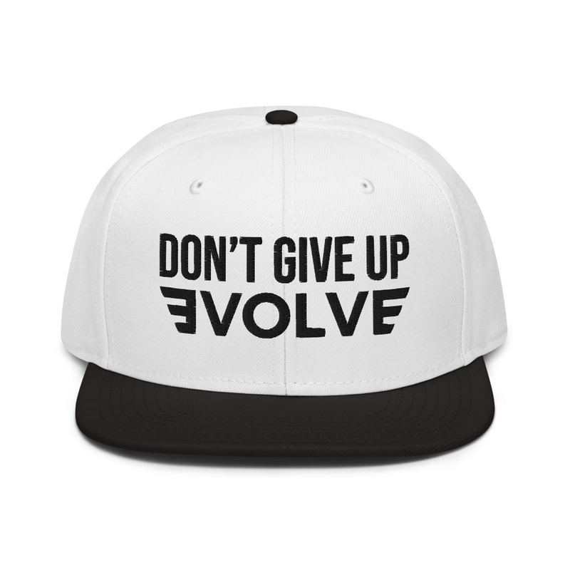EVOLVE by Zack Ultra DON’T GIVE UP Snapback Hat