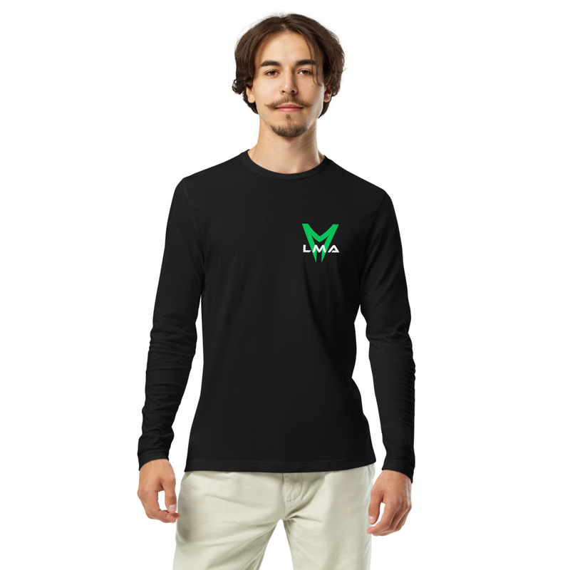 Long Sleeve Fitted Crew