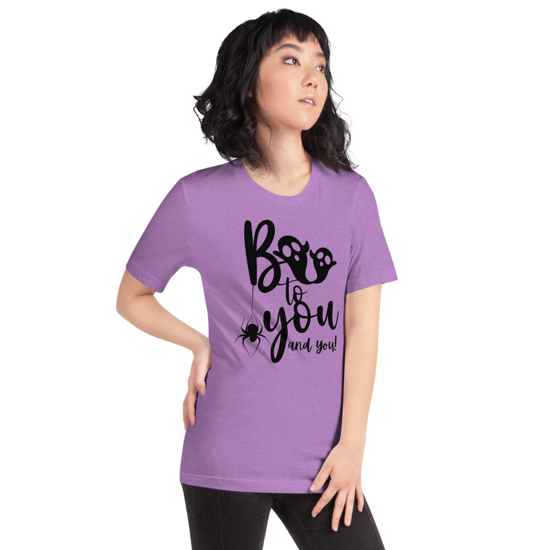 Spooky Season Tee – XL, Heather Team Purple