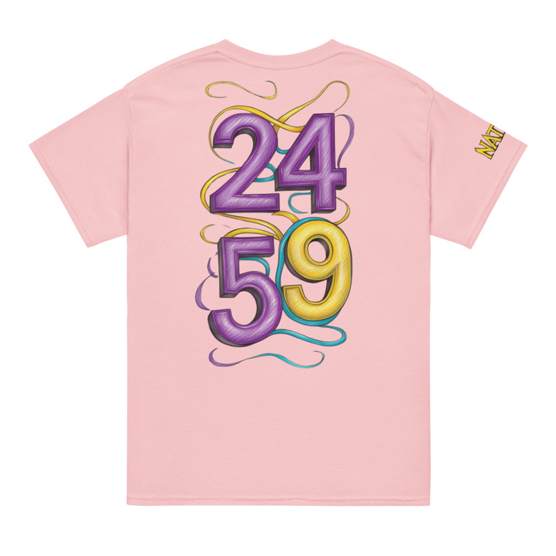 Freaknik Shuffle T-Shirt – S, Light Pink