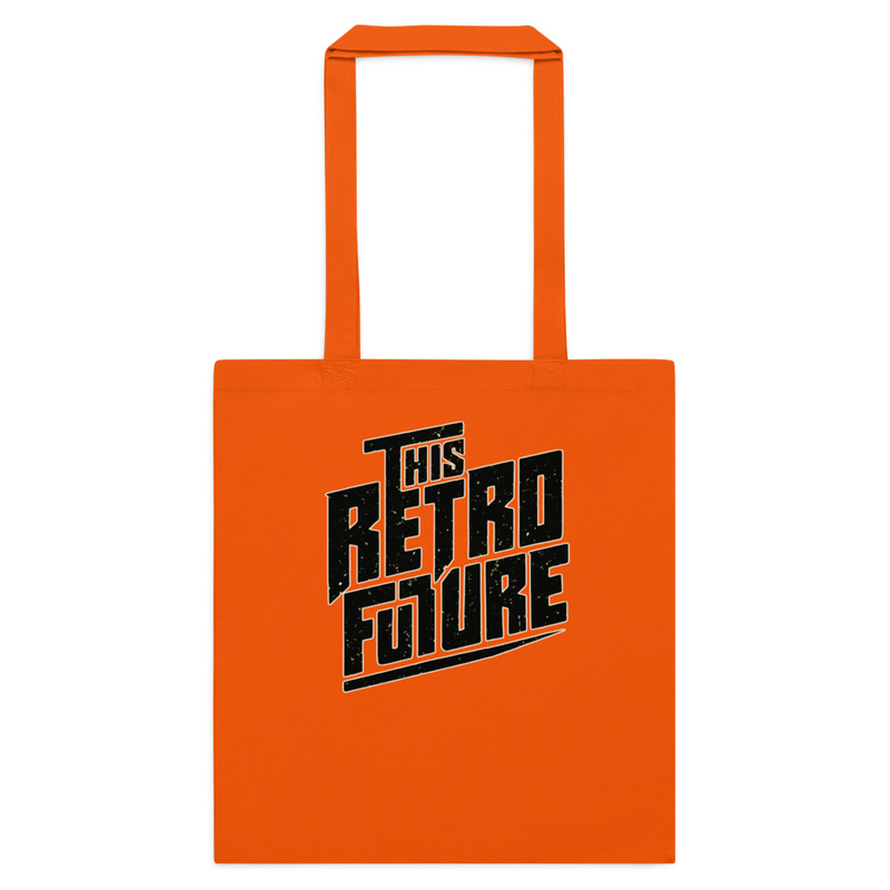 Orange LOGO tote bag