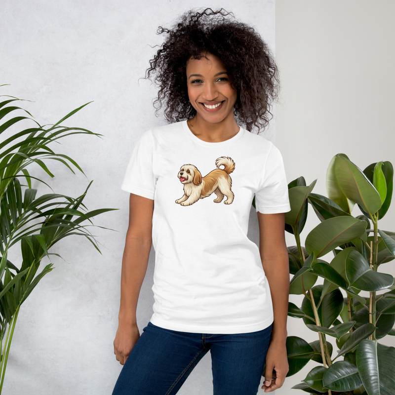 Havanese Downward Dog Yoga Unisex T-Shirt