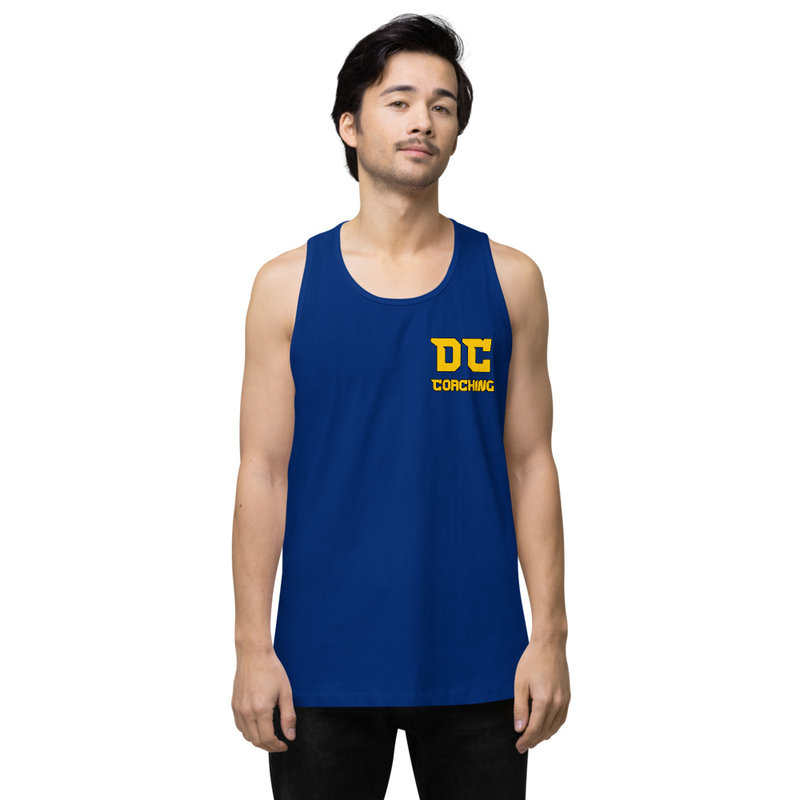 DC Coaching Muscle Shirt – XL, Team Royal