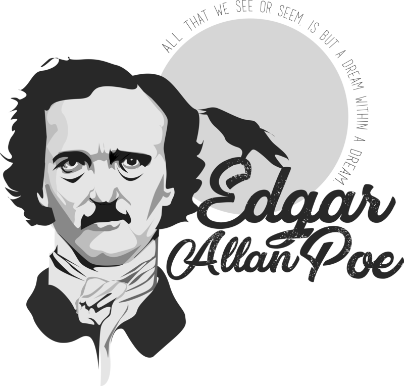 Edgar Allan Poe - Poetry Matters iPhone Case