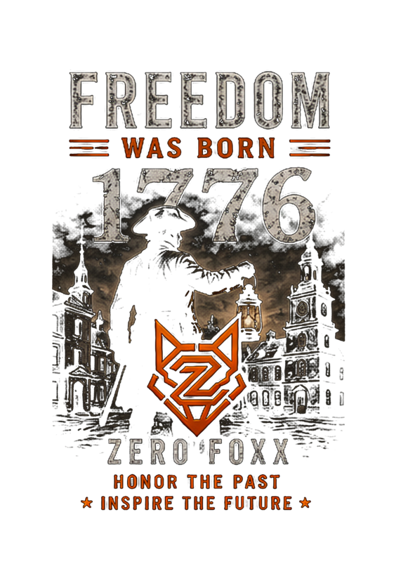 1776 — Honor the Past | Tee — Front Print