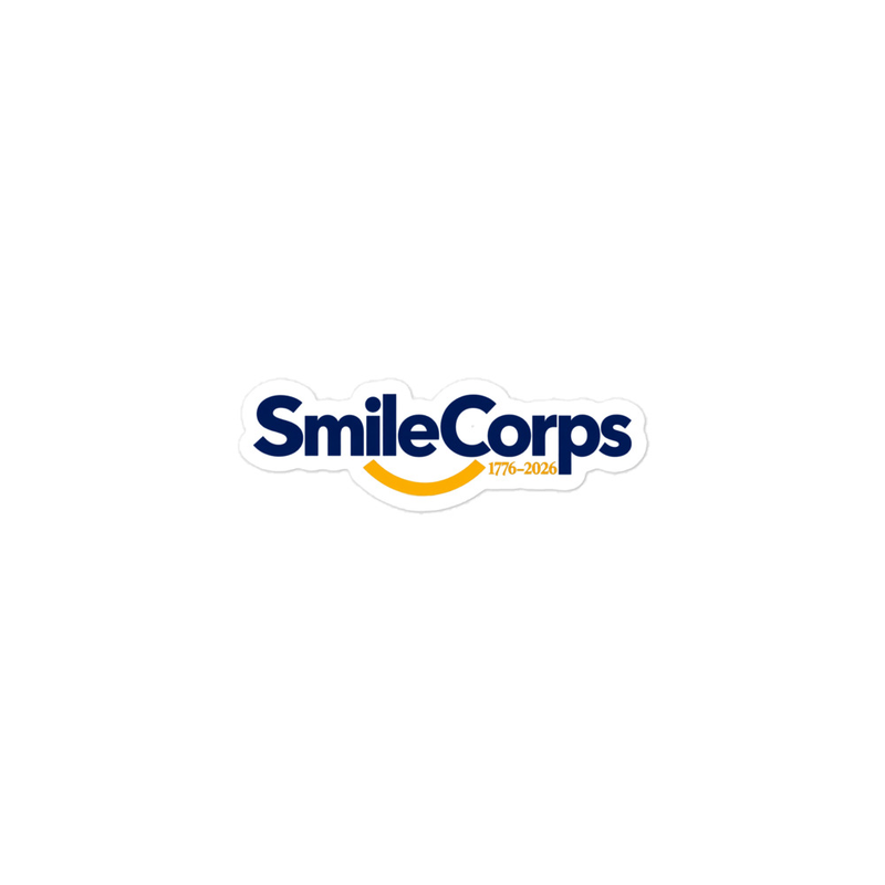 SmileCorps™ Founder Edition Sticker | 1776–2026