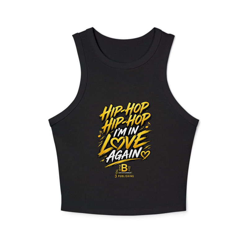 HipHop Love Women's micro rib racer tank top