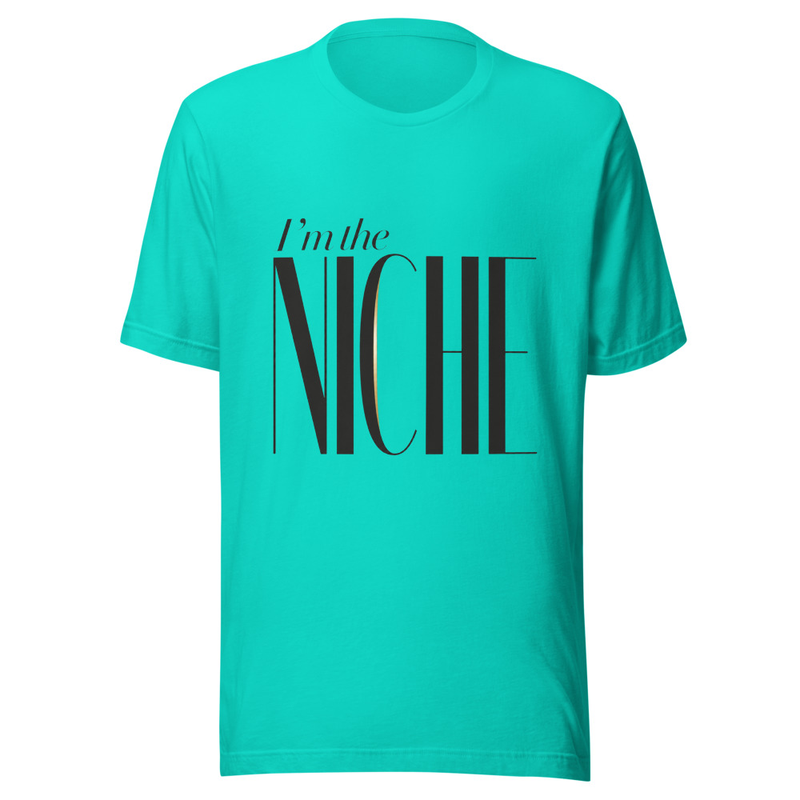 I'm the Niche - Light Tone – XS, Teal