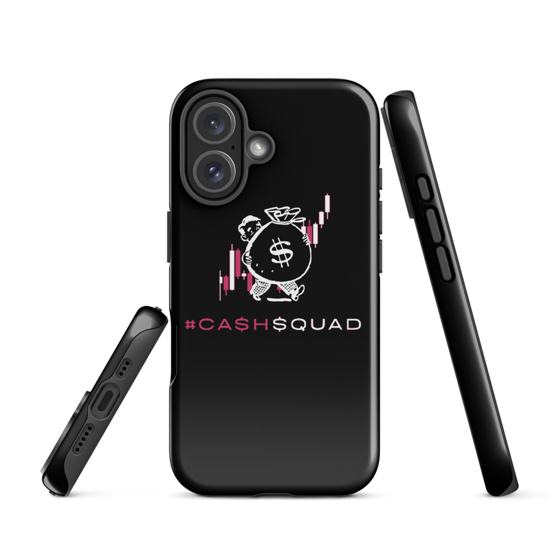#CashSquad Tough Case for iPhone® v.2 – iPhone 16, Glossy