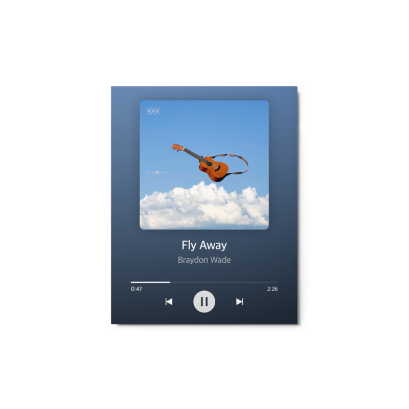Fly Away - Metal Print