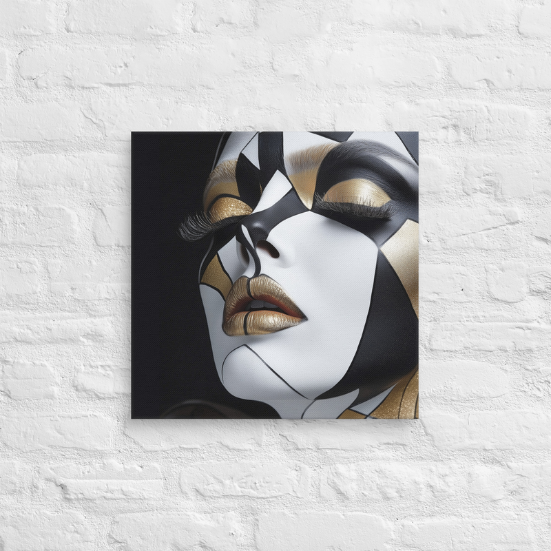 Model Art on Canvas