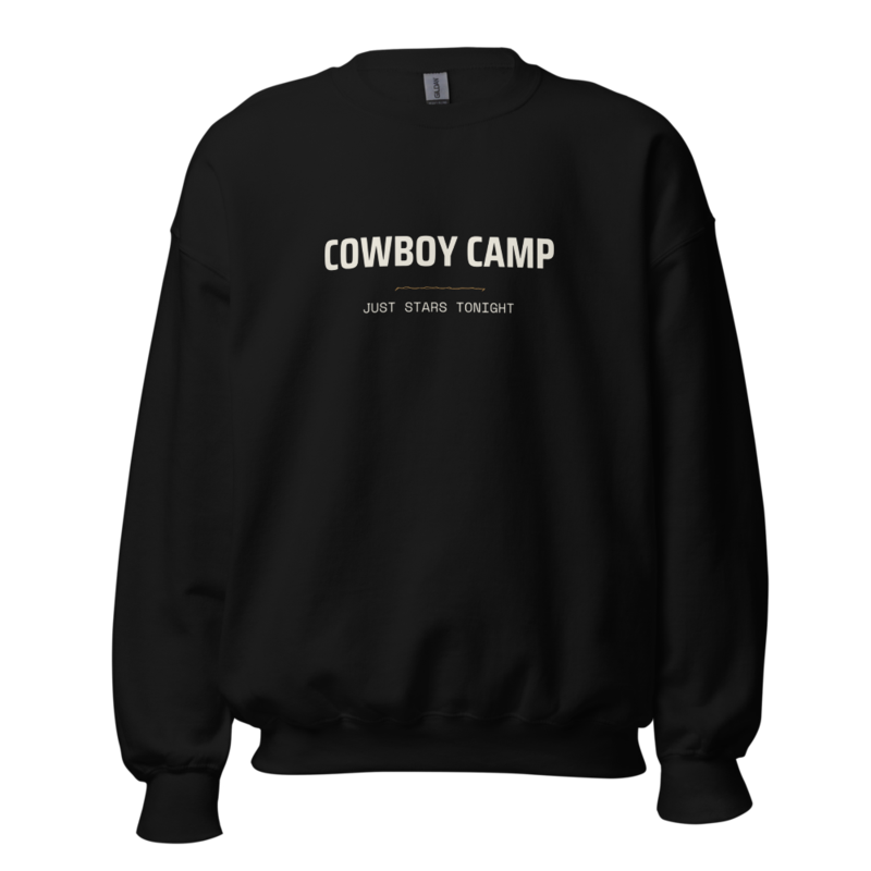 COWBOY CAMP Crewneck mockup