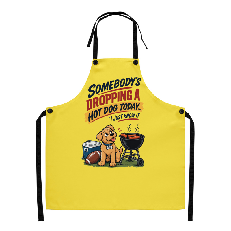 Swag | 'Somebody's Dropping a Hot Dog' Apron