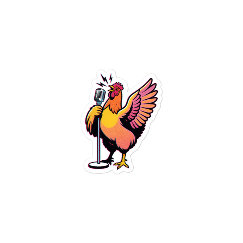 The Egg Song World Tour Sticker (Artist Series) mockup