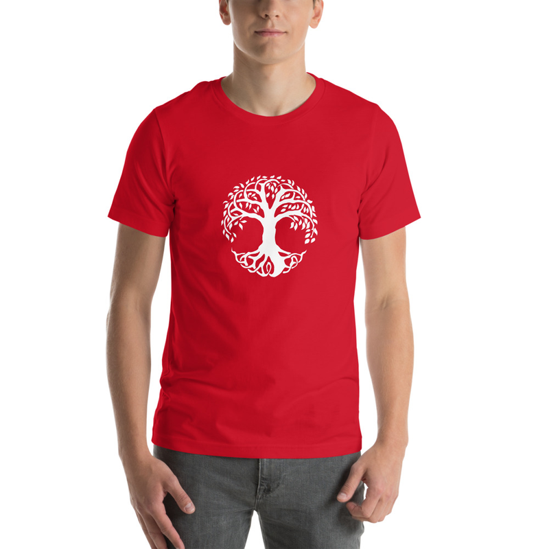 Yggdrasil Unisex t-shirt – S, Red