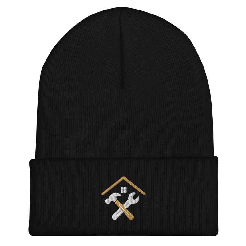Partain Cuffed Beanie – One size, Black