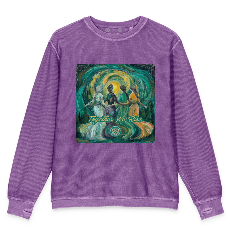 Comfy Cord Sweatshirt – 2XL, Purple