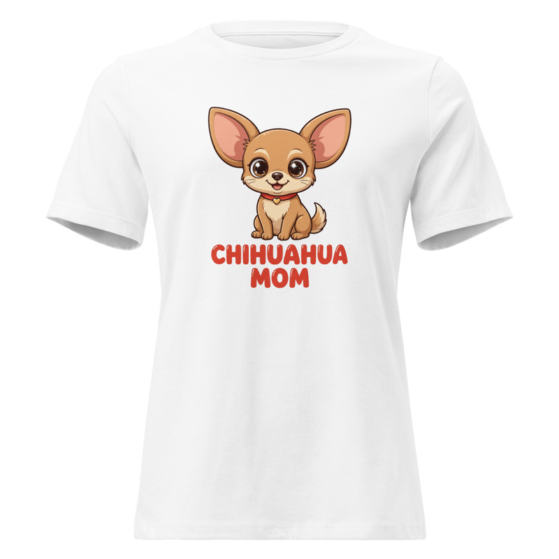 Women's Chihuahua Mom Relaxed T-Shirt – view 11